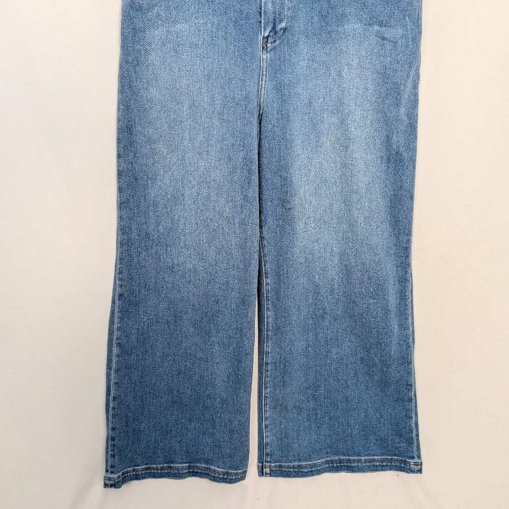 PAIGE Harper Ankle Jumpsuit Wide Leg - Picture 7 of 13